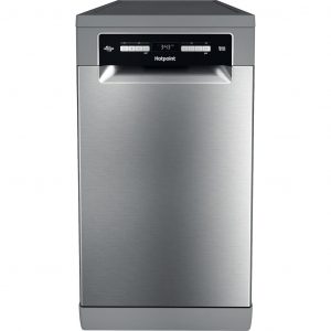 Hotpoint HSFO 3T223 W X UK N Dishwasher – Stainless Steel