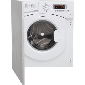 Hotpoint built in front loading washing machine: 7kg
