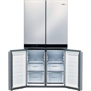 Whirlpool side-by-side american fridge: in Stainless Steel – WQ9 B1L UK
