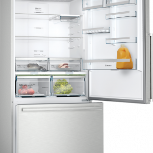 Bosch KGB86AIFP, Free-standing fridge-freezer with freezer at bottom
