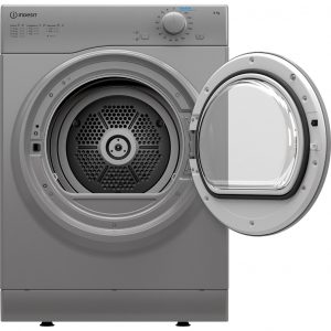 Indesit I1 D80S UK Tumble Dryer – Silver