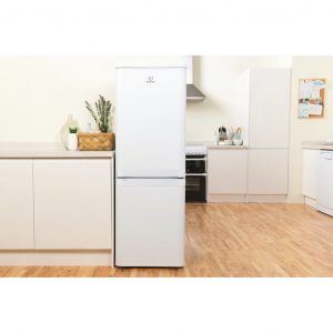 Indesit IBD 5515 W 1 Fridge Freezer – White