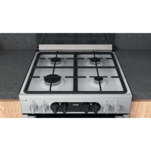 Hotpoint HD67G8CCX Dual Fuel Cooker