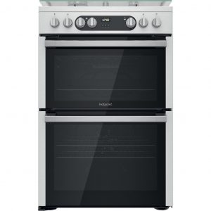Hotpoint HDM67G9C2CX/U Electric Dual Fuel Cooker Double Cooker – Inox