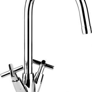 Montpellier ‘Dumbleton’ Traditional X Head Mixer Tap in Chrome