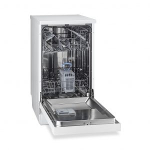 Montpellier DW1065W Freestanding Slimline Dishwasher