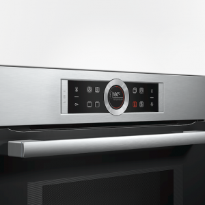 Bosch CMG633BS1B, Built-in compact oven with microwave function