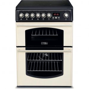 Hotpoint electric freestanding double cooker: 60cm